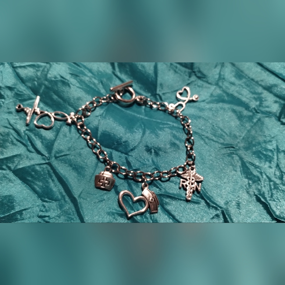 COPY - Nurse charm bracelet
